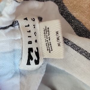 Billabong Linen Tank Top Size M